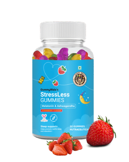 Stress Less Gummies – Sleep & Relaxation Support (Ashwagandha + Melatonin)