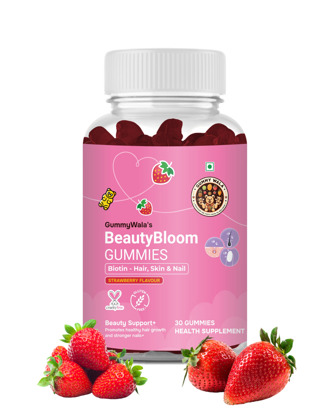 hair skin and nails gummies